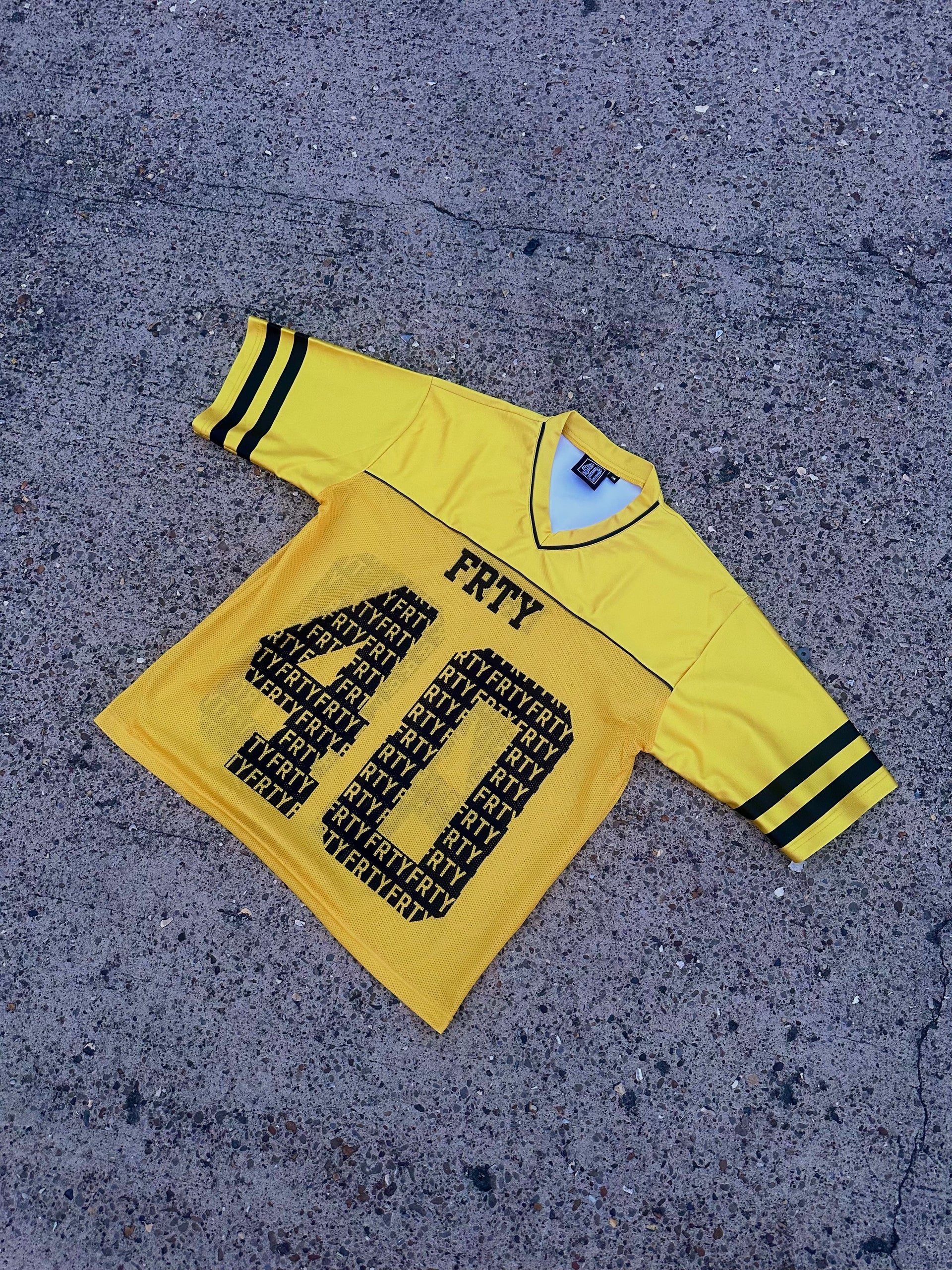 Yellow 40FRTY jersey